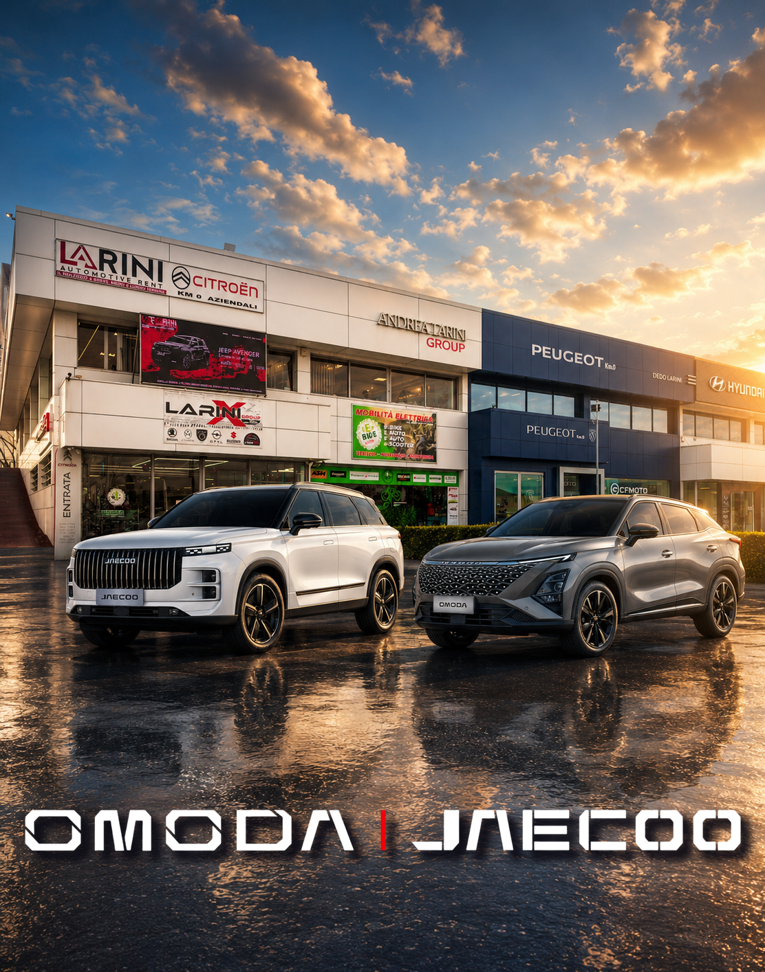 OMODA e JAECOO Larini