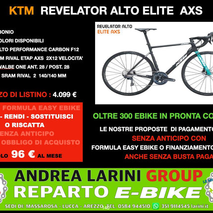 bici da corsa Ktm Revelator Alto Elite Axs