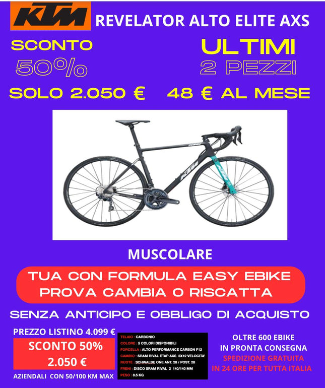 bici da corsa Ktm Revelator Alto Elite Axs