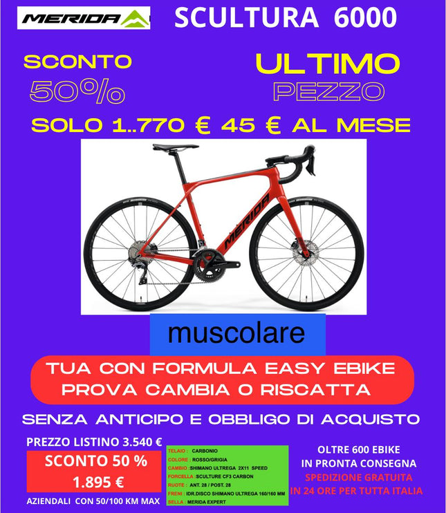 MERIDA SCULTURA 6000