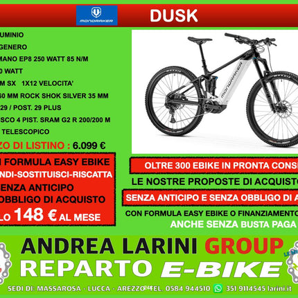 Ebike Full Mondrake Dusk