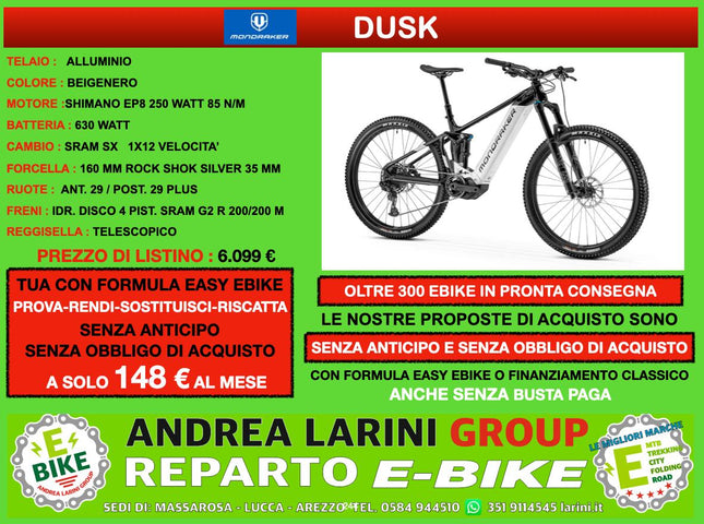 Ebike Full Mondrake Dusk