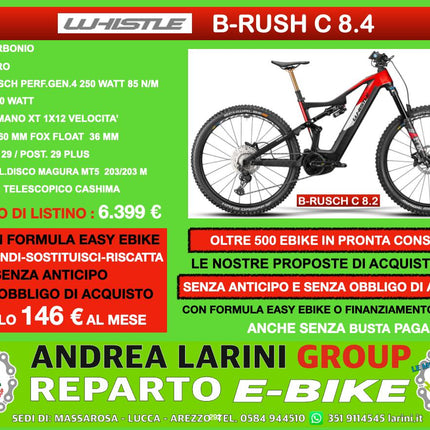 Ebike  Whistle B-Rush C 8.4