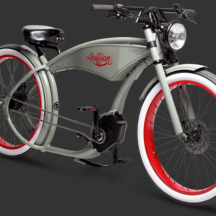 Ruff eBike THE RUFFIAN Cement Grey