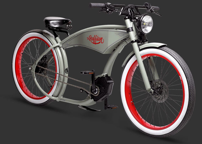 Ruff eBike THE RUFFIAN Cement Grey