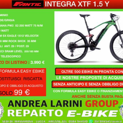 Ebike Fantic Integra xtf 1.5 Y