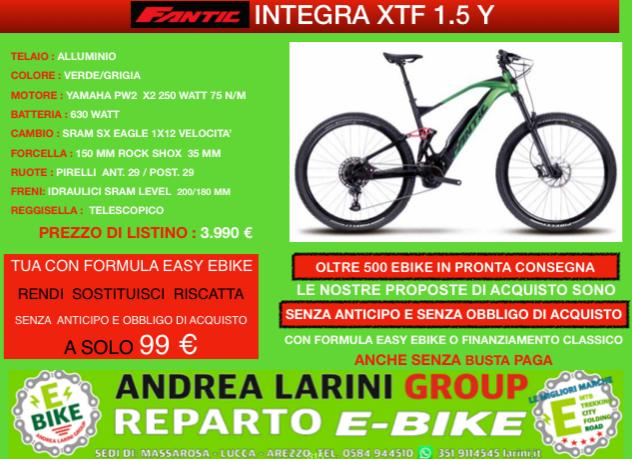Ebike Fantic Integra xtf 1.5 Y