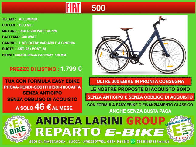 Ebike FIAT 500