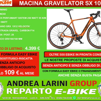 Ktm Macina Gravelator Sx 10 oro