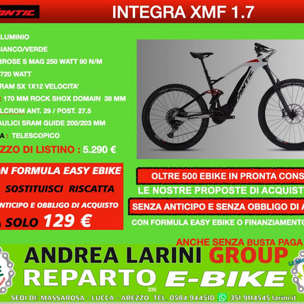 Ebike Fantic Integra xmf 1.7