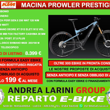 Ebike Ktm Macina Prowler Prestige