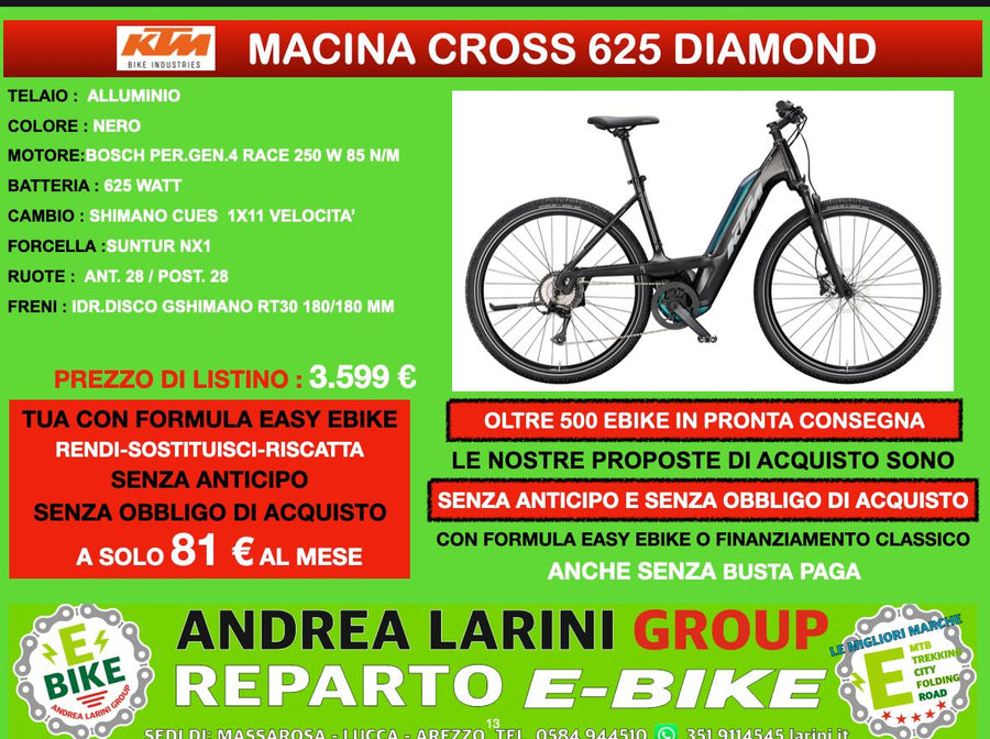 Ktm Macina Cross 625 Diamond