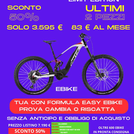 Ebike Fantic Integra xef 1.9 racing