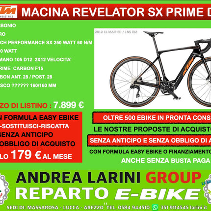 Bici Ktm revelator Sx Prime D12