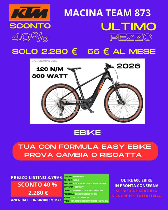 KTM Macina Team 873