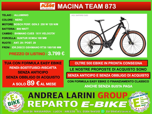 KTM Macina Team 873