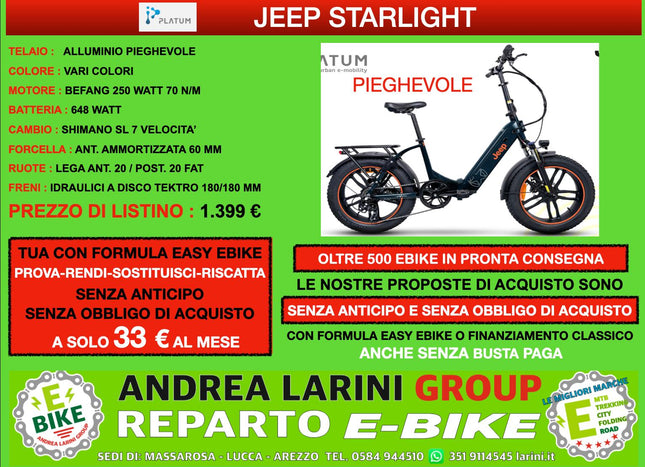 Ebike Fat Jeep Starlight