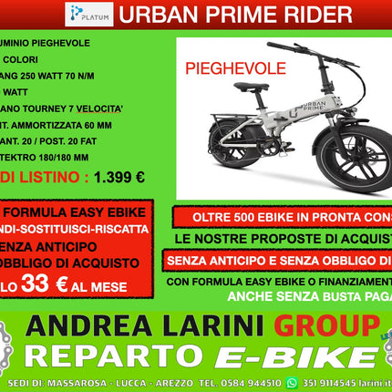 Ebike Fat Urban Prime Rider