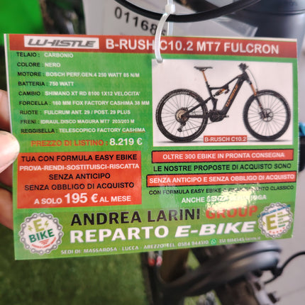 Ebike Whistle B-Rush C 10.2