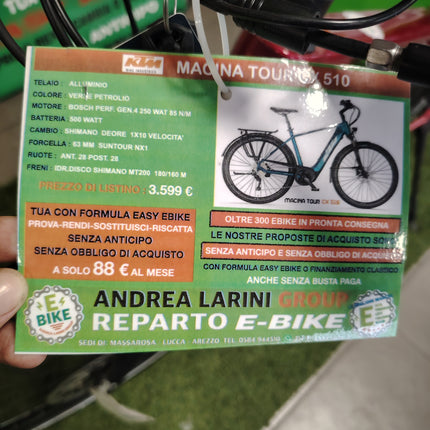 Ebike Ktm Macina Tour Cx510