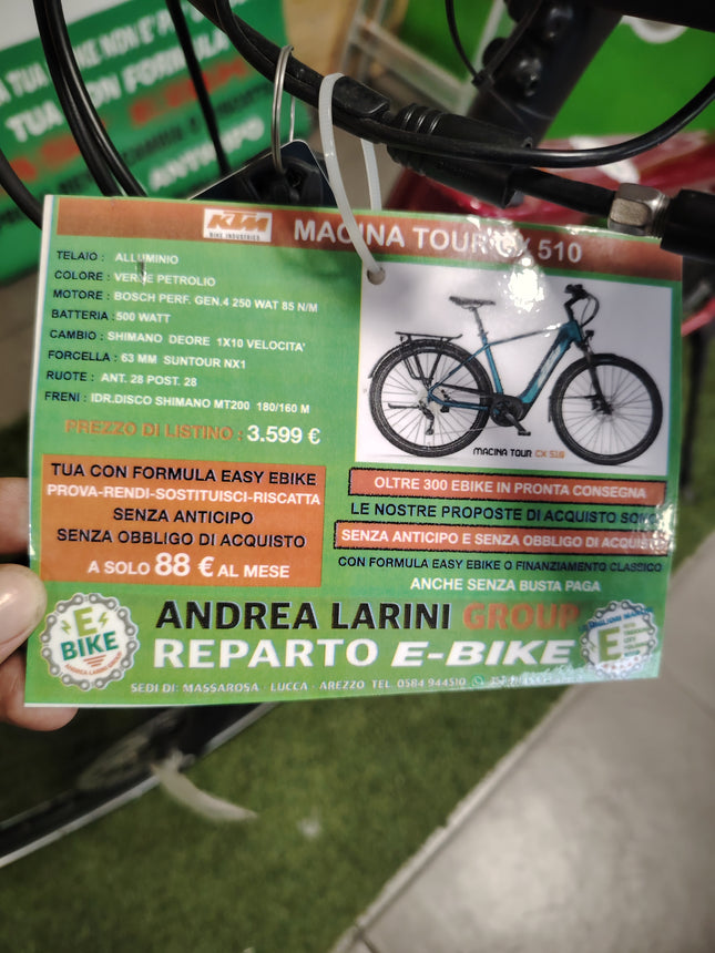 Ebike Ktm Macina Tour Cx510