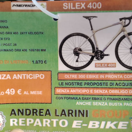 Bici da corsa Gravel Merida Silex 400