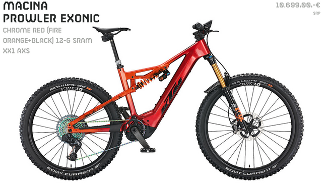 KTM MACINA PROWLER EXONIC 2022