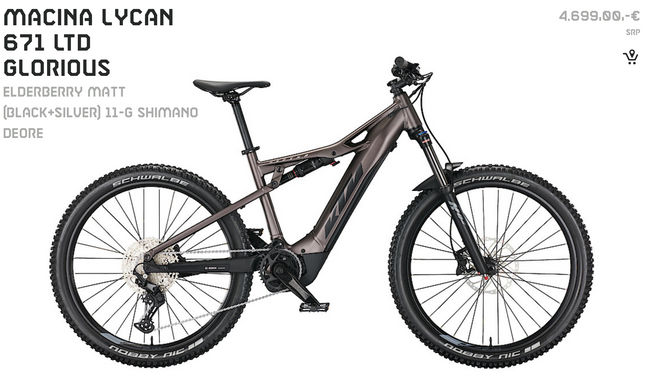 KTM MACINA LYCAN 671 GLORIUS