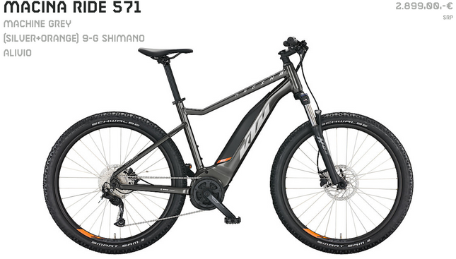 KTM MACINA RIDE 571