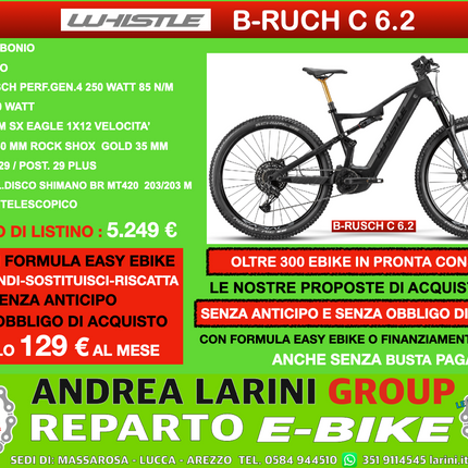 WISTLE B-RUSH C6.2 CARBON