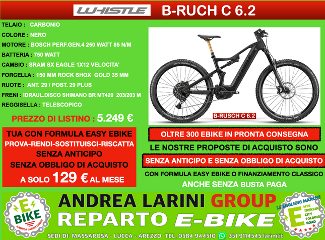 WISTLE B-RUSH C6.2 CARBON