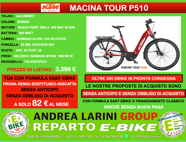 KTM MACINA TOUR P 510