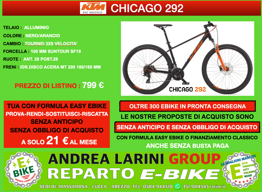 KTM CHICAGO 292