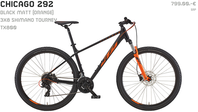 KTM CHICAGO 292