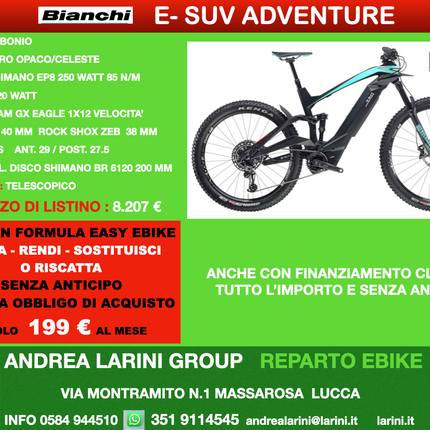 BIANCHI T E SUV ADVENTURE