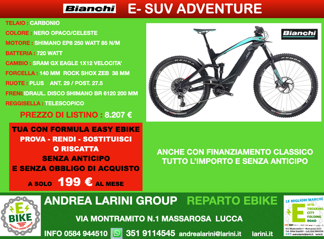 BIANCHI T E SUV ADVENTURE