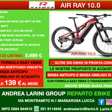 RAYMON TRAIL RAY 11.0