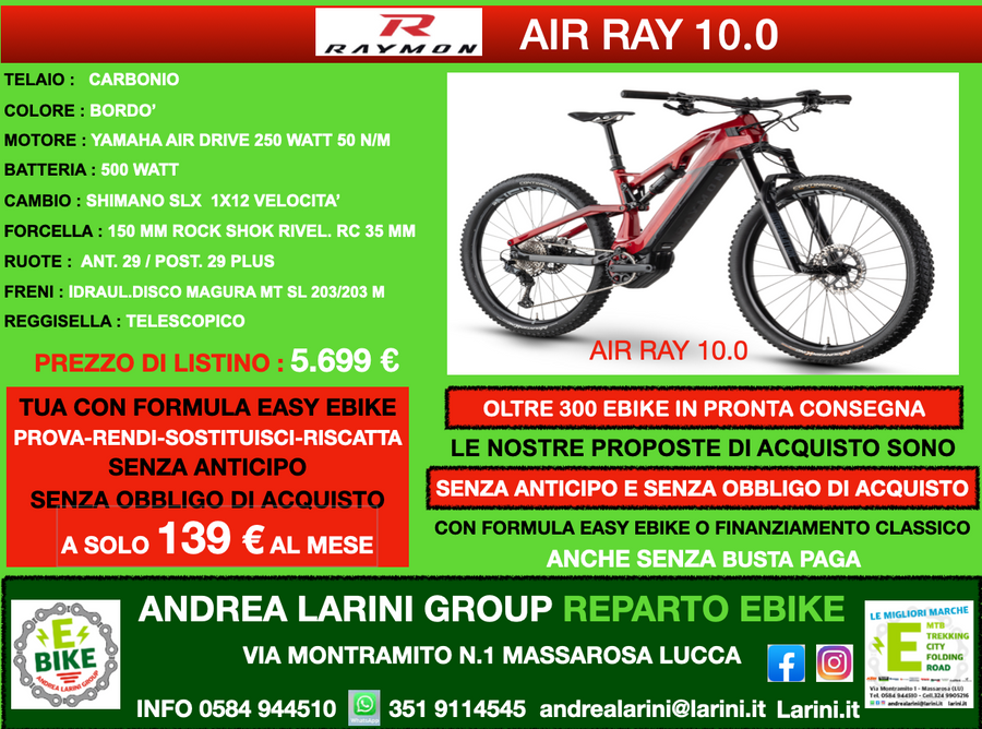 RAYMON TRAIL RAY 11.0