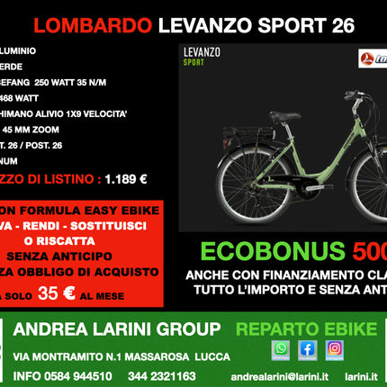 LOMBARDO LEVANZO SPORT 26