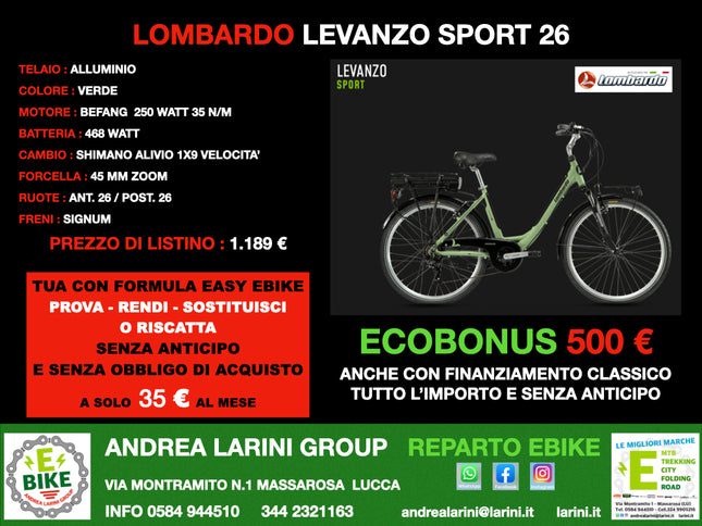 LOMBARDO LEVANZO SPORT 26