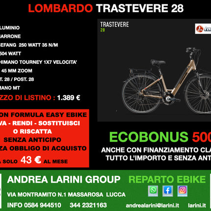 LOMBARDO TRASTEVERE 28
