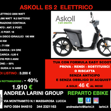 ASKOLL ES 2 ELETTRICO