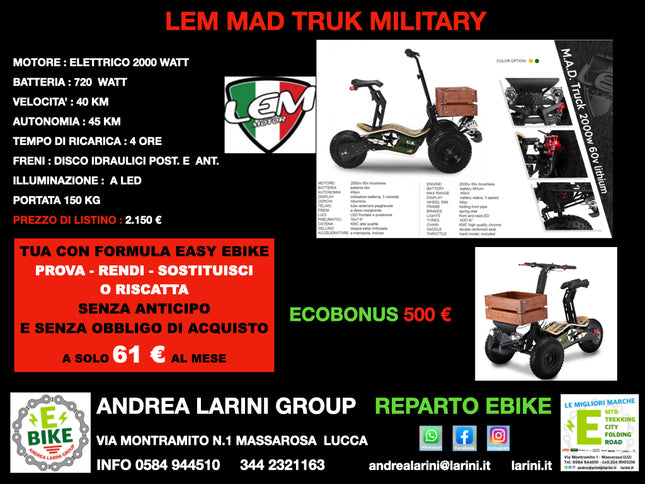 LEM MAD TRUK MILITARY
