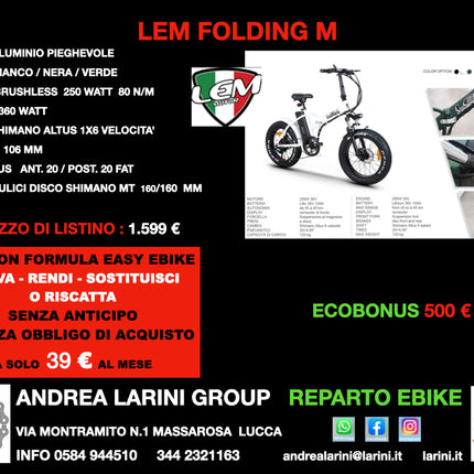 LEM FOLDING M