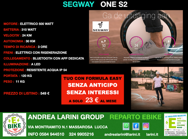 SEGWAY ONE S2